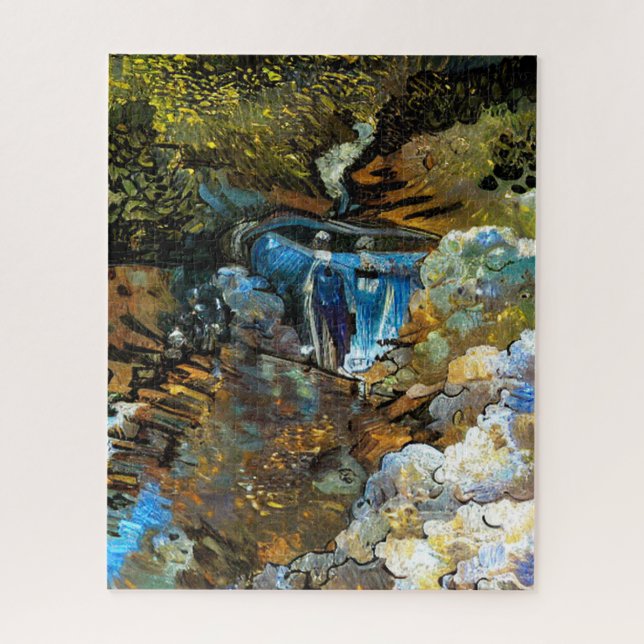STREAM WATERFALL PUZZLE (Vertikal)