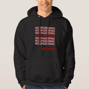 Streamer Alisha Meme No Spamerino im Chaterino Hoodie