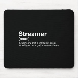 Streamer Live-Dampf-Definition Mousepad