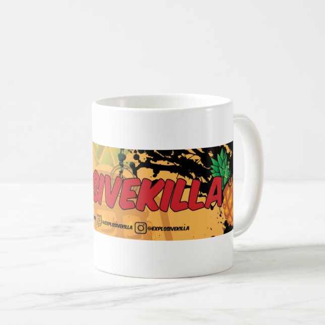 Streamer-Tasse Kaffeetasse (VorderseiteRechts)