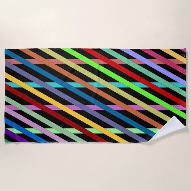 Streamers Strandtuch (Vorderseite)