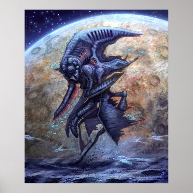 Streamline Gravity Glider Poster (Vorne)