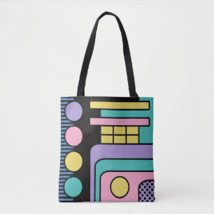 Streamline Moderne Retro Style Geometric Design