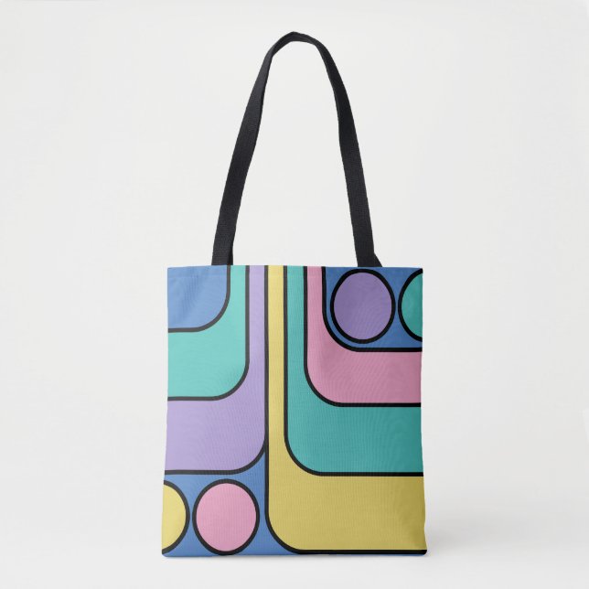 Streamline Moderne Retro Style Geometric Design (Vorderseite)