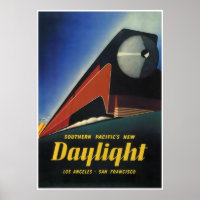 STREAMLINED TRAIN DAYLIGHT EXPRESS 1937