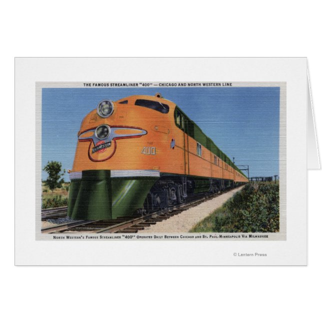 Streamliner "400" bis Milwaukee (Vorderseite (Horizontal))