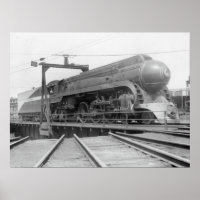 Streamliner auf Turntable