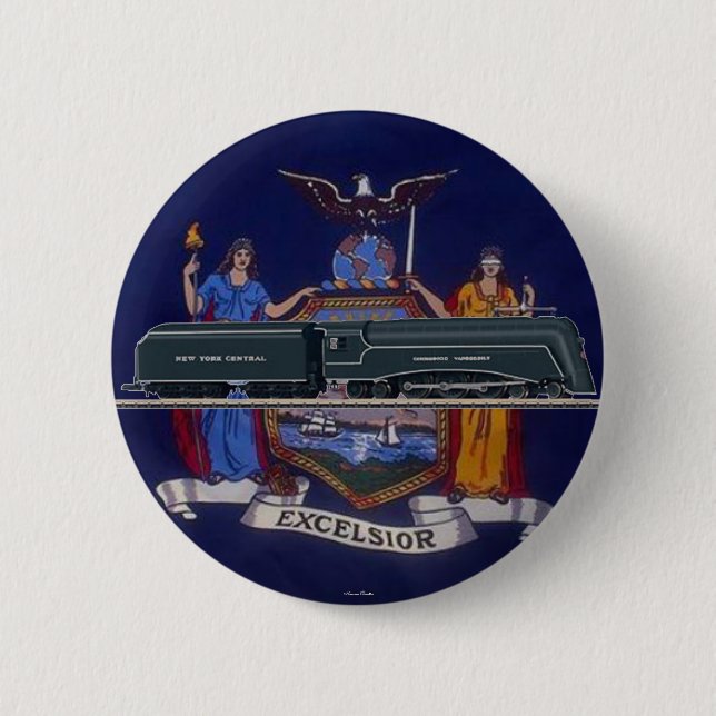 Streamlines Steam Locomotive J-2 Button (Vorderseite)
