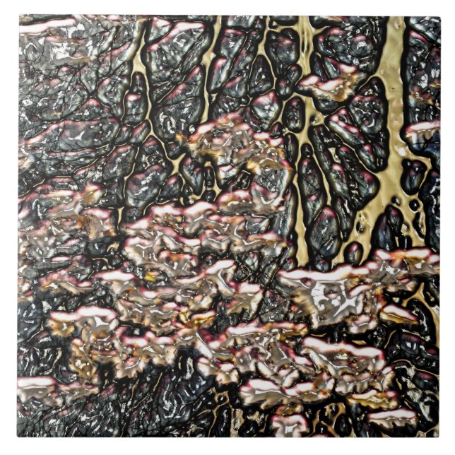 STREAMWASSERSPIEGELUNGEN FLIESE (Vorderseite)