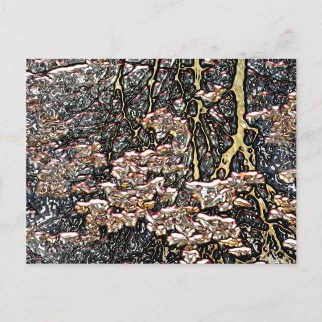 STREAMWASSERSPIEGELUNGEN POSTKARTE (Vorderseite)