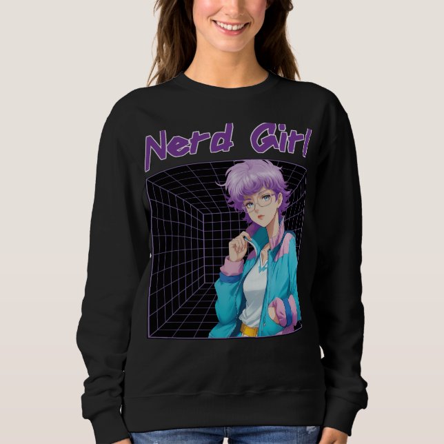 Streberin Sweatshirt (Vorderseite)