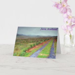 Strecke Isle of Jura, Schottland Karte