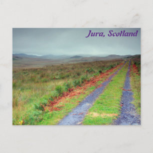 Strecke Isle of Jura, Schottland Postkarte
