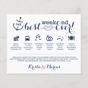 Strecke Nautic Wedding