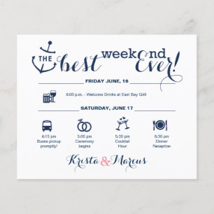 Strecke Nautic Wedding