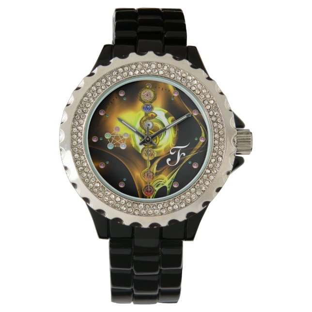 STRECKE VON ASCLEPIUS 7 CHAKRAS,YOGA,SPIRITUELLE E ARMBANDUHR (Vorderseite)