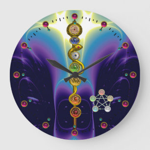 STRECKE VON ASCLEPIUS 7 CHAKRAS,YOGA,SPIRITUELLE E GROßE WANDUHR