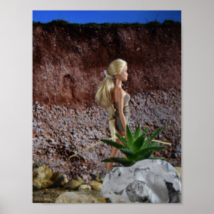 Streckenführung. Plakat