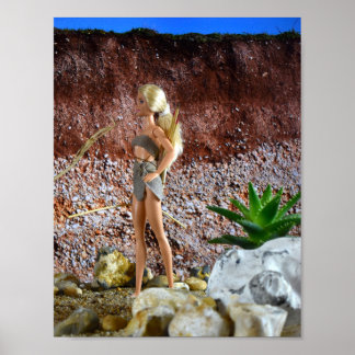 Streckenführung. Plakat