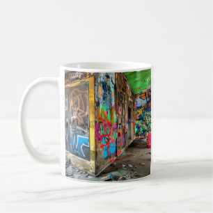 Street Art Abandoned Gebäude Graffiti Kaffeetasse