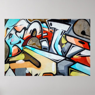 Street Art / Graffiti Foto Poster