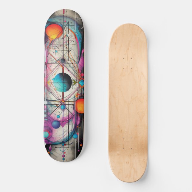Street Art Graffiti Skateboard 31 (Vorderseite)