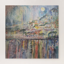 Street Art Malerei Italien Imitate Canvas Print