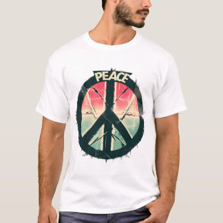 Street Art Pop Art Art Peace Sign Graffiti T - Shi T-Shirt