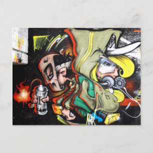 Street ART Postkarte