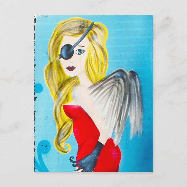 Street ART Postkarte (Vorderseite)