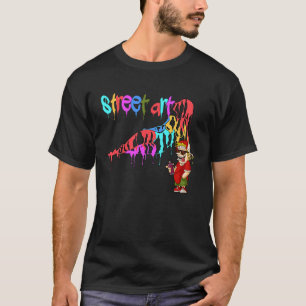 Street Art Sprayer für einen Street Art Fans Künst T-Shirt
