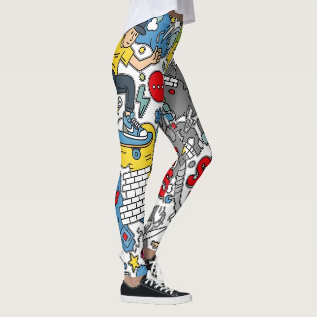 Street atmosphere leggings (Rechts)