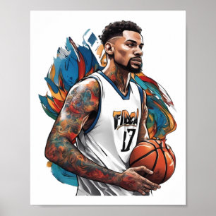Street Basketball Poster