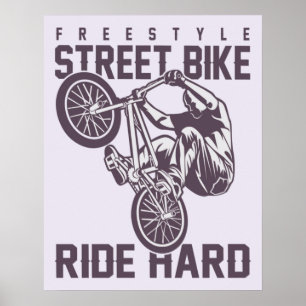 Street Bike Poster