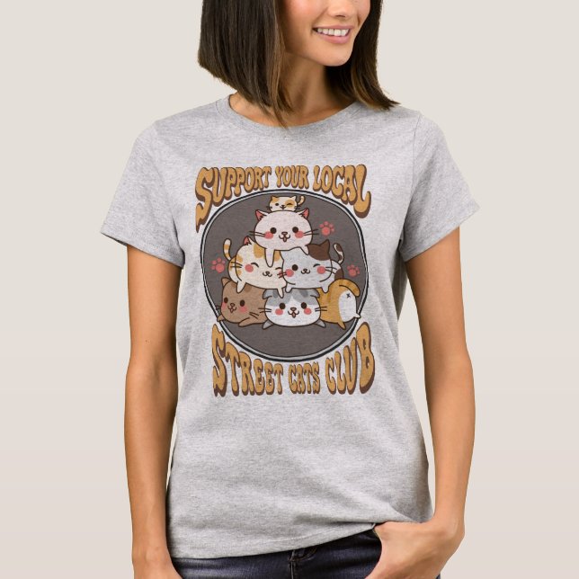 Street Cats Club T-Shirt (Vorderseite)
