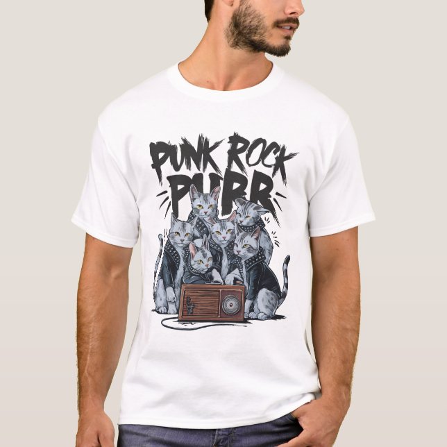 Street Cats Essential Punk Rock T-Shirt (Vorderseite)