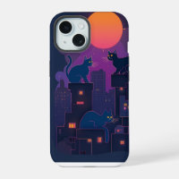 Street Cats | Neon Urban Feline Art