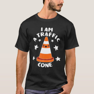 Street Cone Costume | Ich bin ein Verkehrsknotenpu T-Shirt