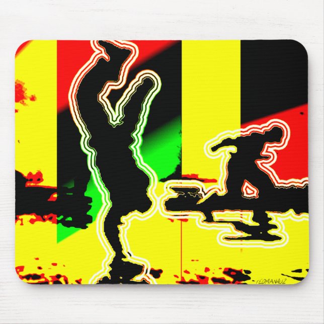 Street Dance Hip Hop Mousepad (Vorne)