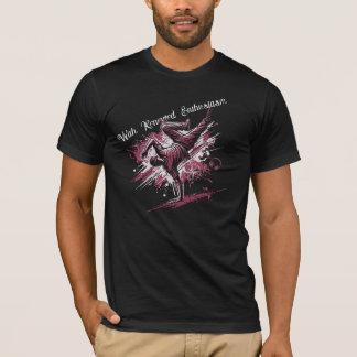 Street Dance & Music Vibes Typografie T-Shirt Grap