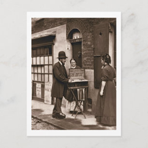 Street Doctor, 1876-77 (Holzburytype) Postkarte