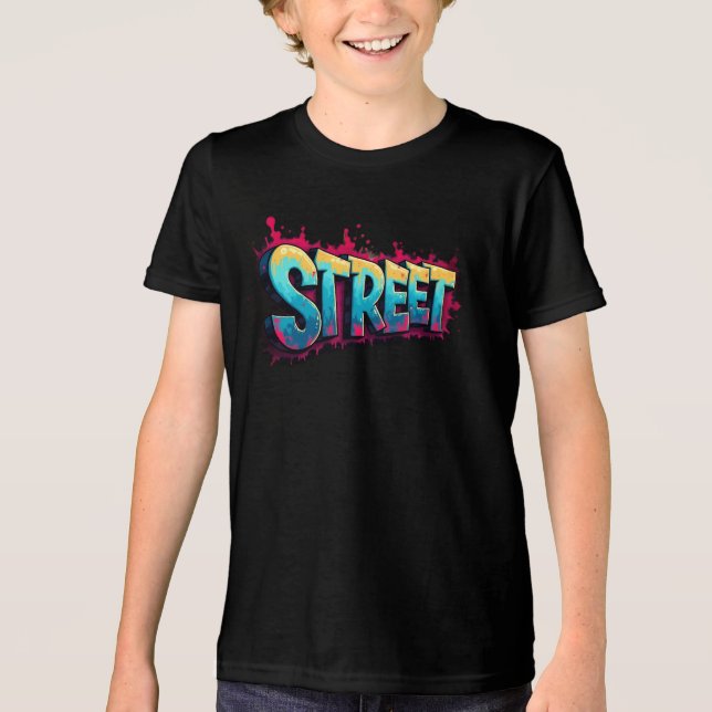 “Street Dreams” “City Speaks” “Urban Pulse” “Concr Tri-Blend Shirt (Vorderseite)