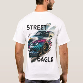 Street Eaglwear – Urbaner Eagle Drift Car Lifestyl T-Shirt