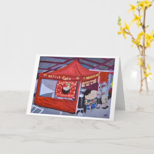 Street Fair Karte (Gelbe Blume)