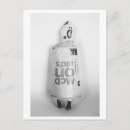 Street fashion rubber chicken - Mc Dress Postkarte