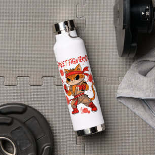 Street Fighter Katze Trinkflasche