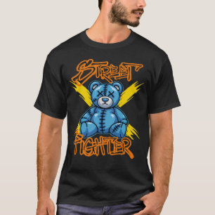 Street Fighter Teddy Bär Streetwear T-Shirt