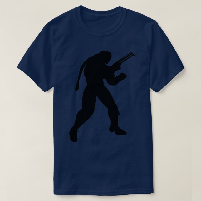 Street Fighter Vega Claw T-Shirt (Design vorne)