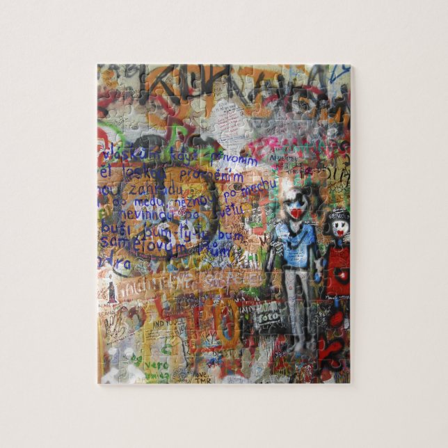 Street Graffiti Artwork Puzzle (Vertikal)