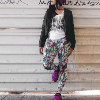 Street Graffiti Leggings - Spaß